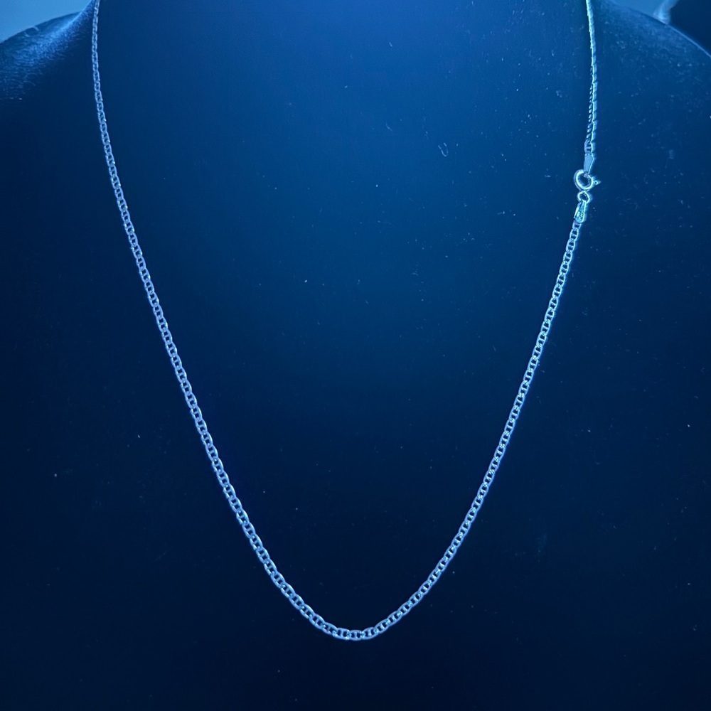 20 in 925 sterling silver Gucci mariner link solid silver